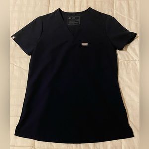 Figs scrub top - Navy Blue